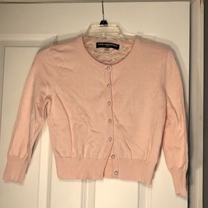 Pink cardigan